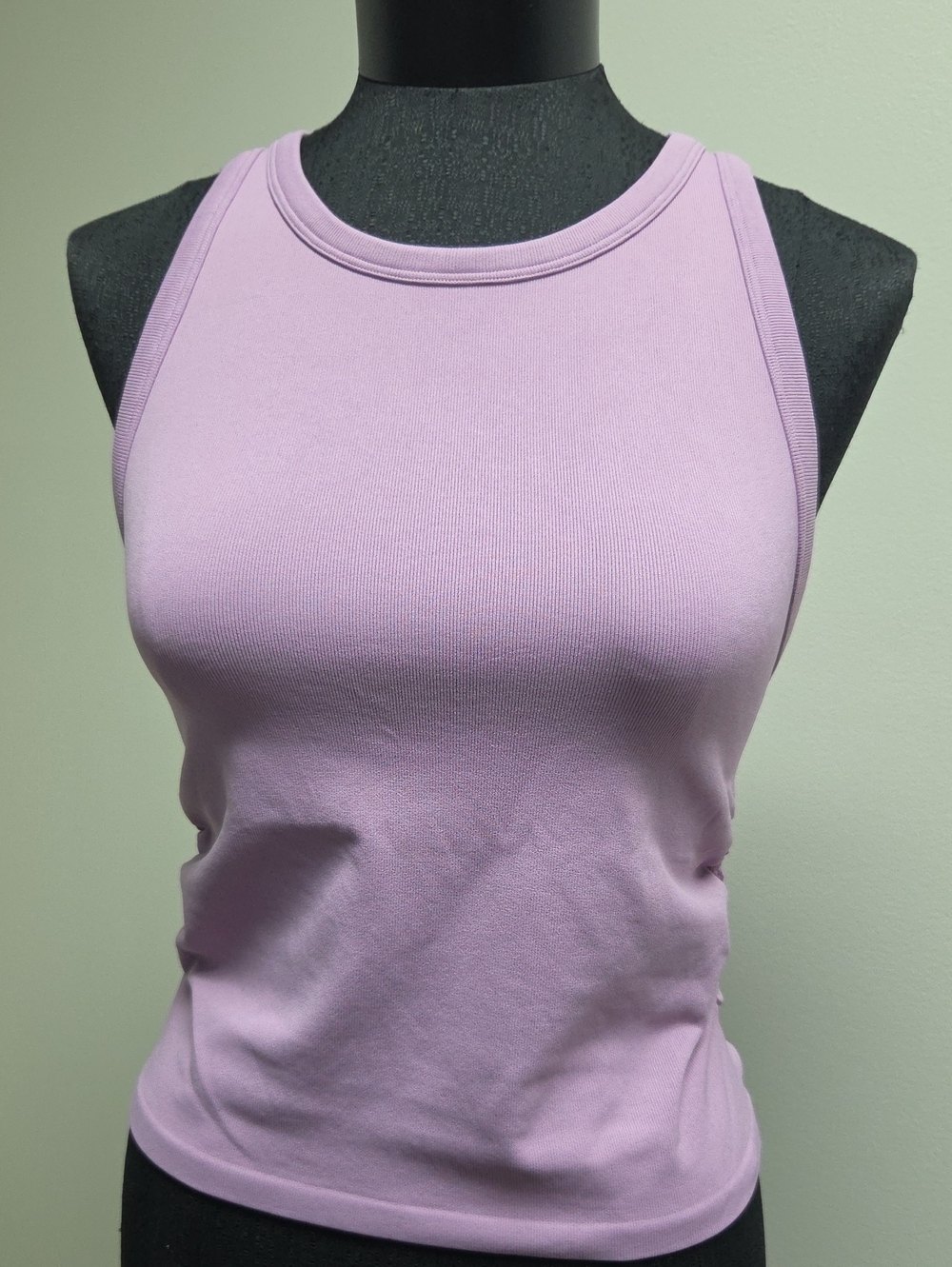 Lilac Ribbed Tank Top - Brand: Oqq